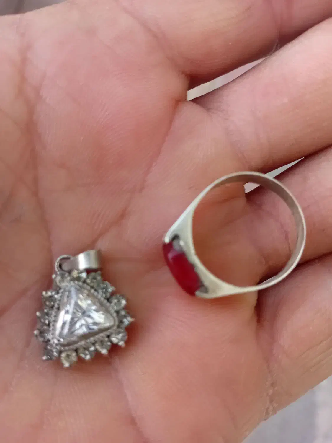 نقره|جواهرات|میانه, |دیوار