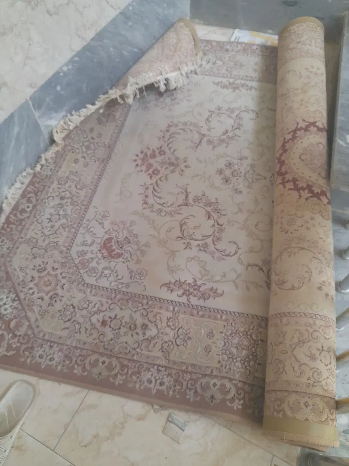 فرش ماشینی دست دو و تمیز|فرش|ساروق, |دیوار