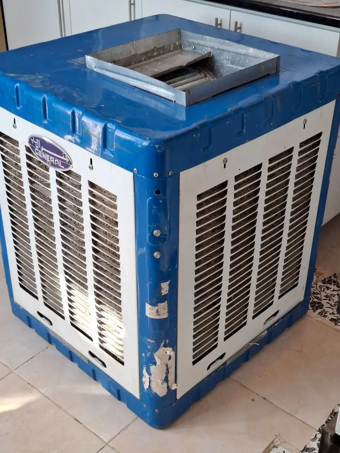 فروش کولر جنرال 4000 بالازن (دریچه بالا)  ۴پوشال|کولر آبی|کوهدشت, |دیوار