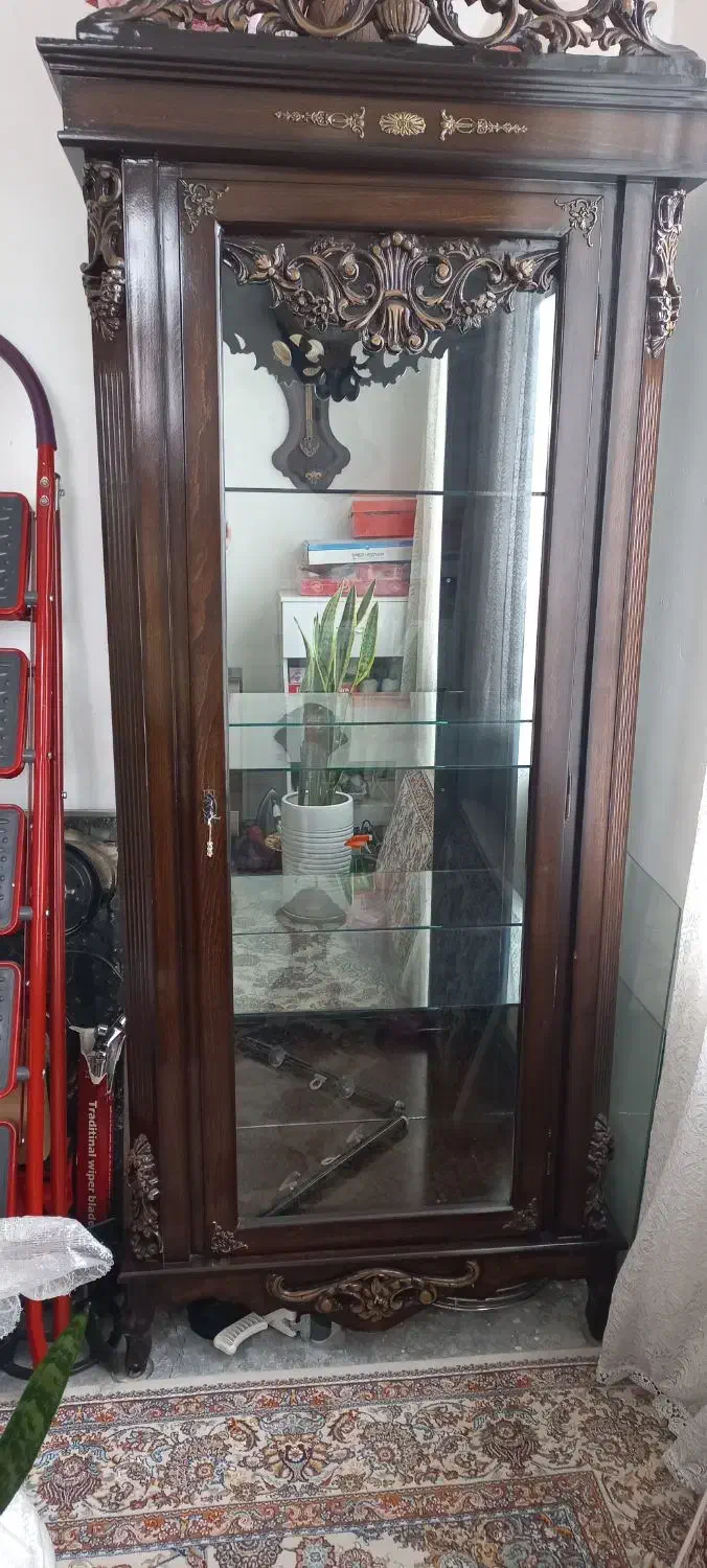 بوفه چوبی|بوفه، ویترین، کنسول|کرمانشاه, |دیوار