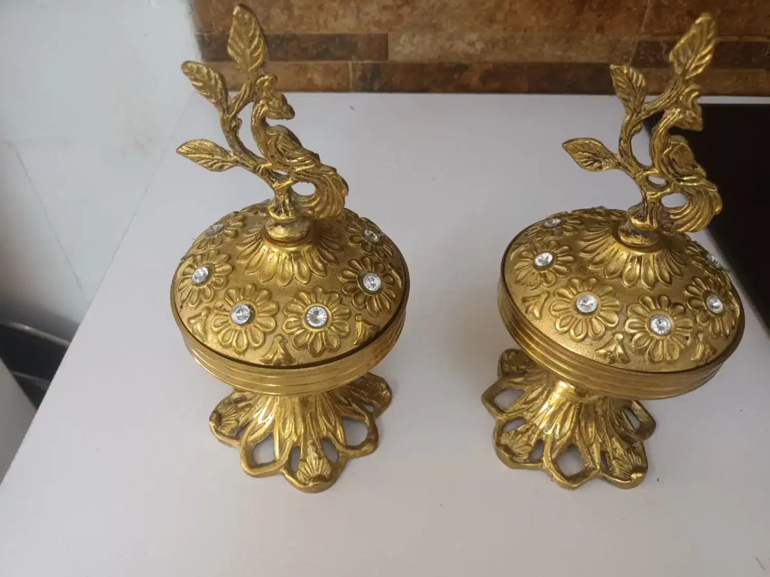 ظروف برنجی|کلکسیون اشیاء عتیقه|سبزوار, باهنر|دیوار