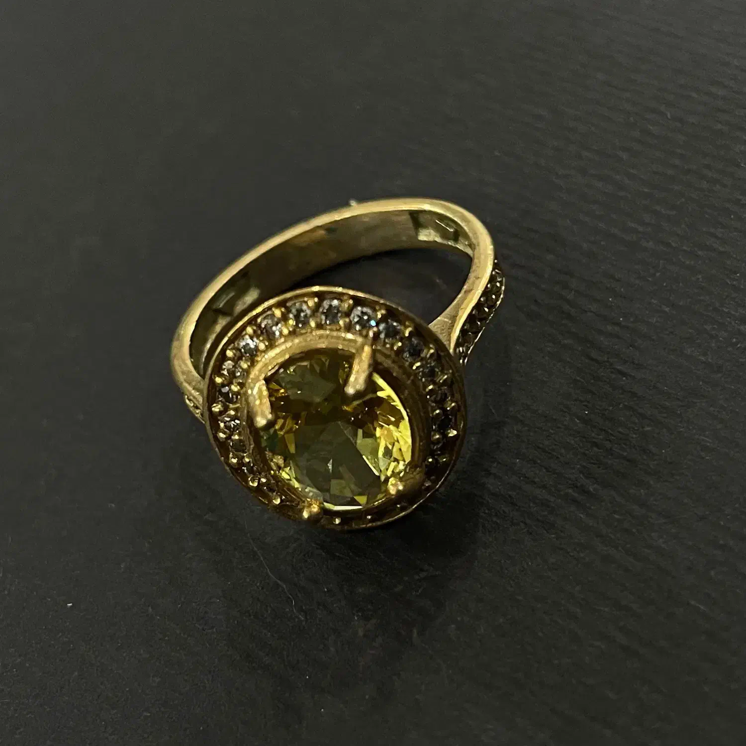 انگشتر طلا روس زنانه نگین توپاز|بدلیجات|اهواز, گیت بوستان|دیوار