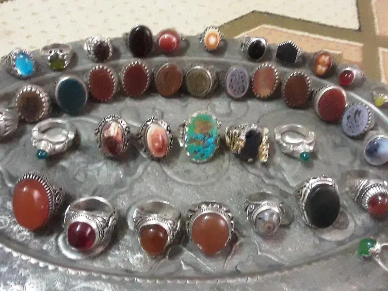 انگشتر نقره دستساز|جواهرات|فولادشهر, زاینده رود|دیوار