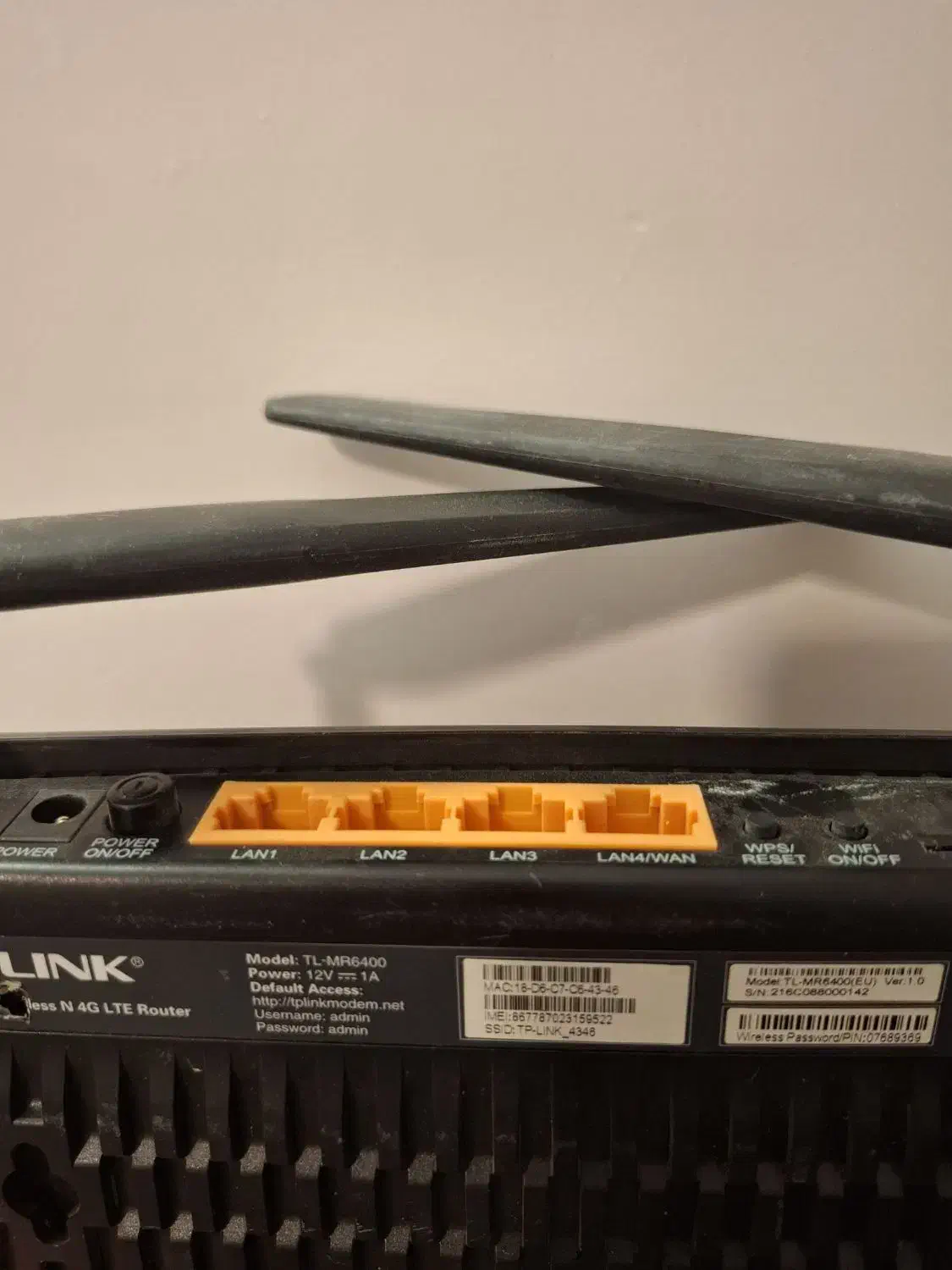 مودم سیم کارتی TL-MR6400 TPLINK|مودم و تجهیزات شبکه|یزد, |دیوار