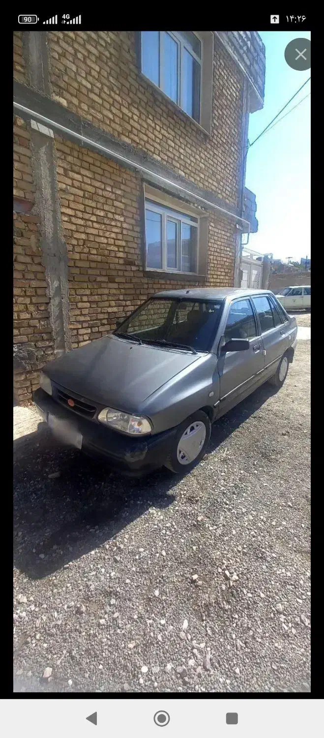 پراید مدل 87دوگانه کارخانه. کولر روشن|خودرو سواری و وانت|دهگلان, |دیوار