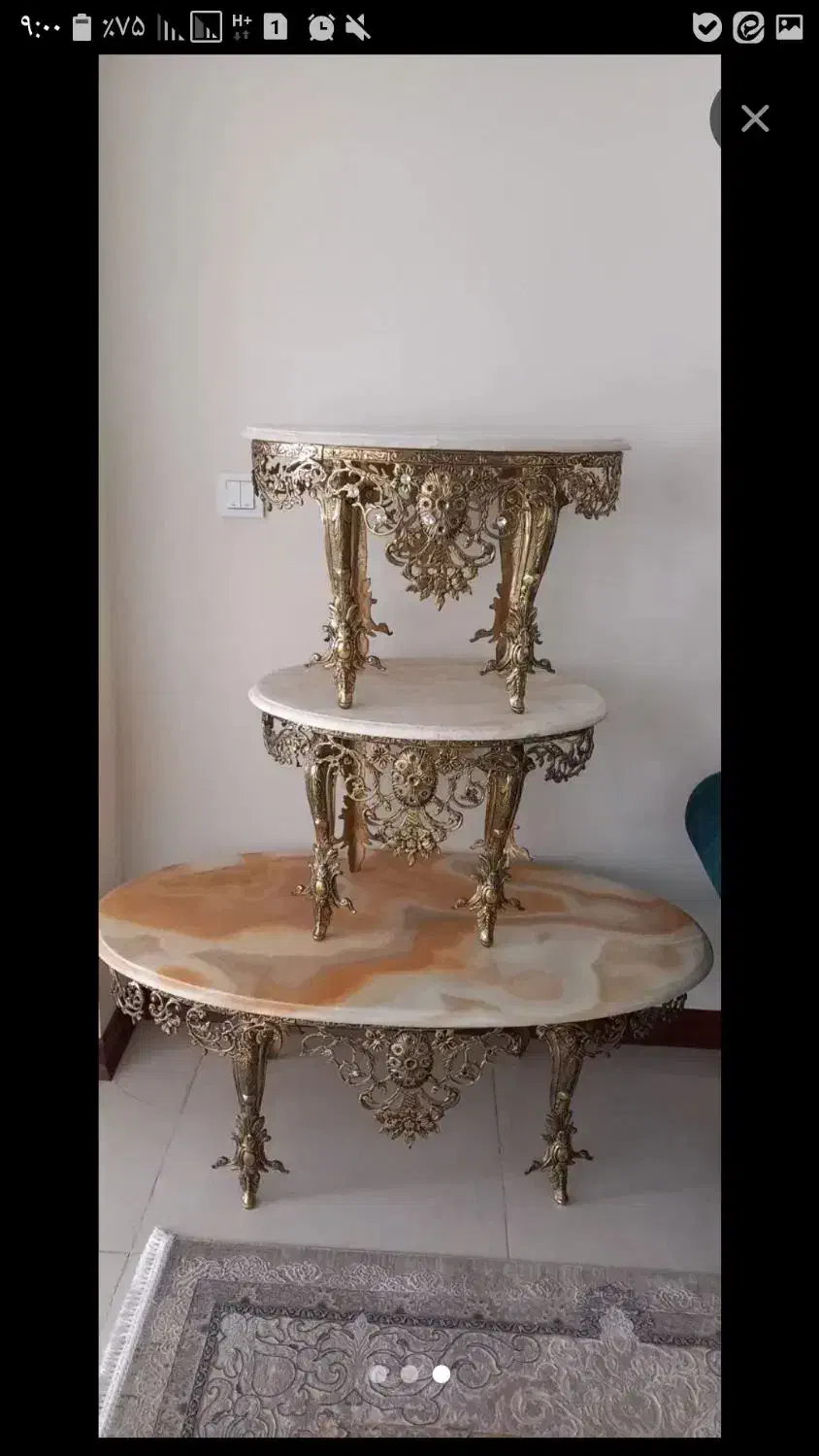 میز وعسلی کنار مبلی|مبلمان خانگی و میز عسلی|تهران, لویزان|دیوار