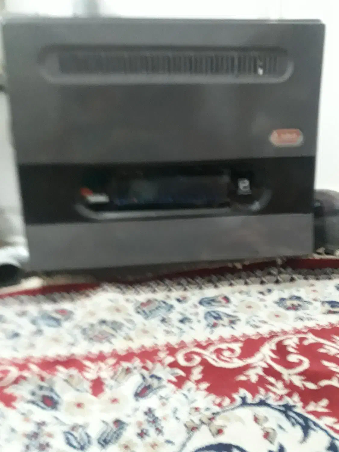 بخاری دودکش دار با دودکش و شلنگ|بخاری، هیتر، شومینه|شوش, |دیوار