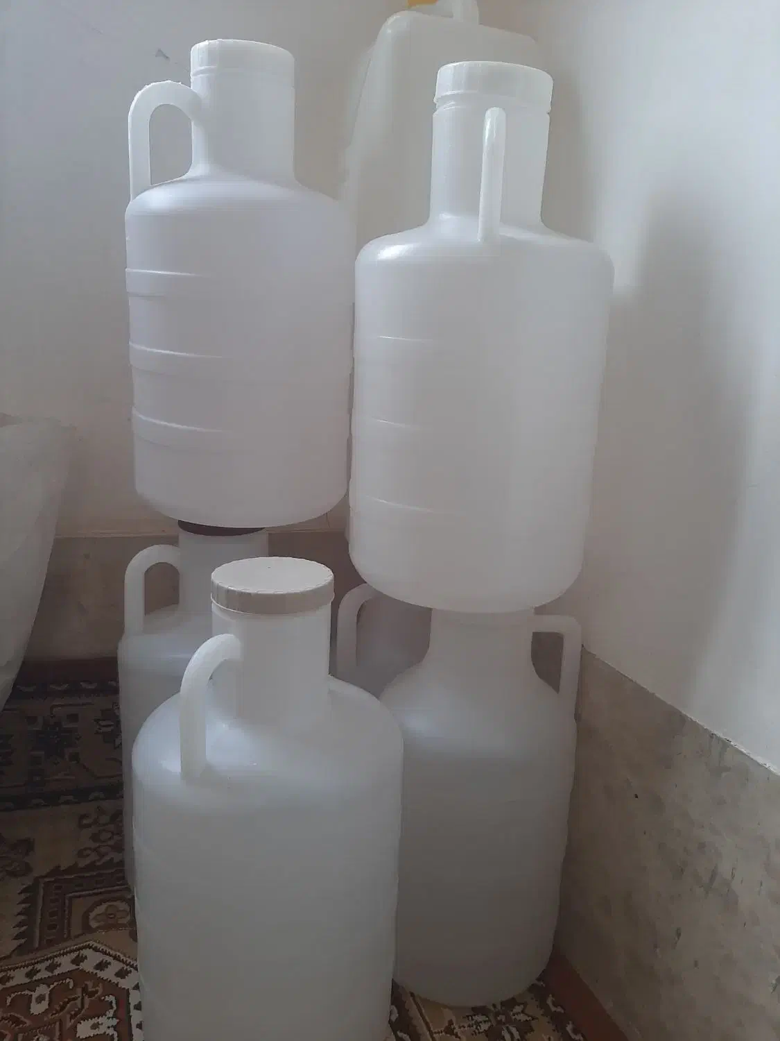 دبه|ظروف نگهدارنده، پلاستیکی، یک‌بارمصرف|نورآباد, |دیوار