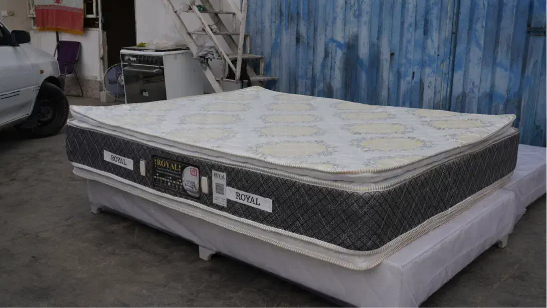 تشک سوپرسایلنت (زیرو) دو رو پد رویال اصلی|تشک تختخواب|باقرشهر, |دیوار