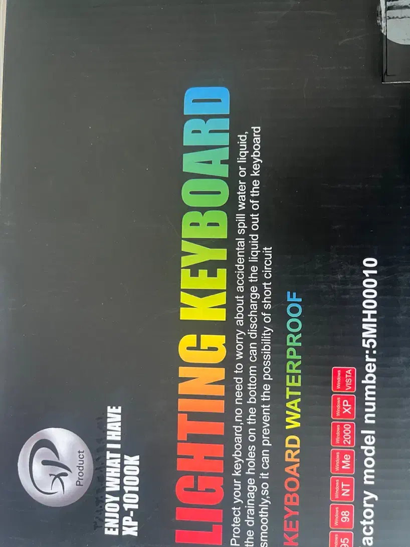 کیبورد xp product گیمینگ فروش فوری|قطعات و لوازم جانبی رایانه|مشهد, عبادی|دیوار