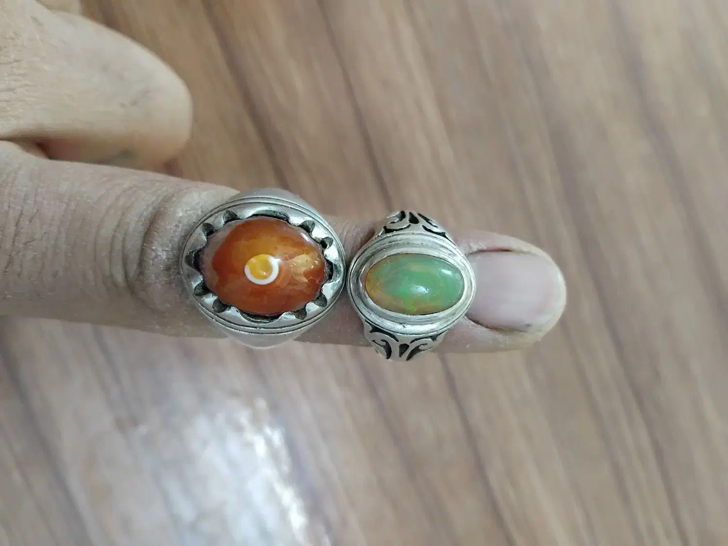 چهار عدد انگشتر ناب|جواهرات|مشهد, چهارچشمه|دیوار