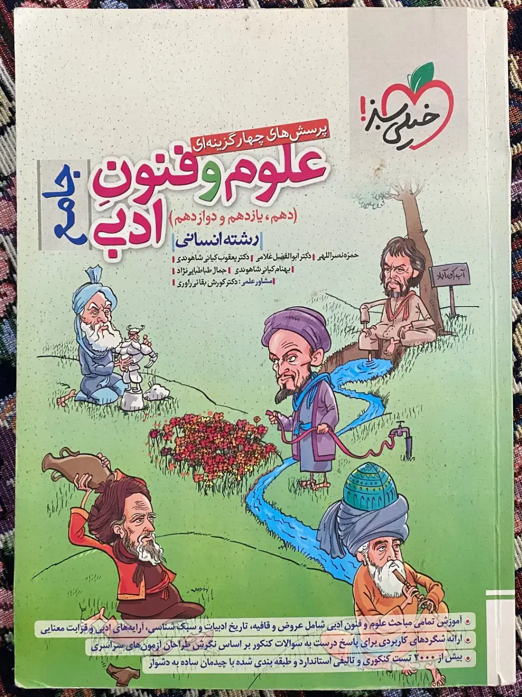 کتاب علوم و فنون ادبی جامع خیلی سبز|کتاب و مجله آموزشی|تربتحیدریه, شهید قرنی|دیوار