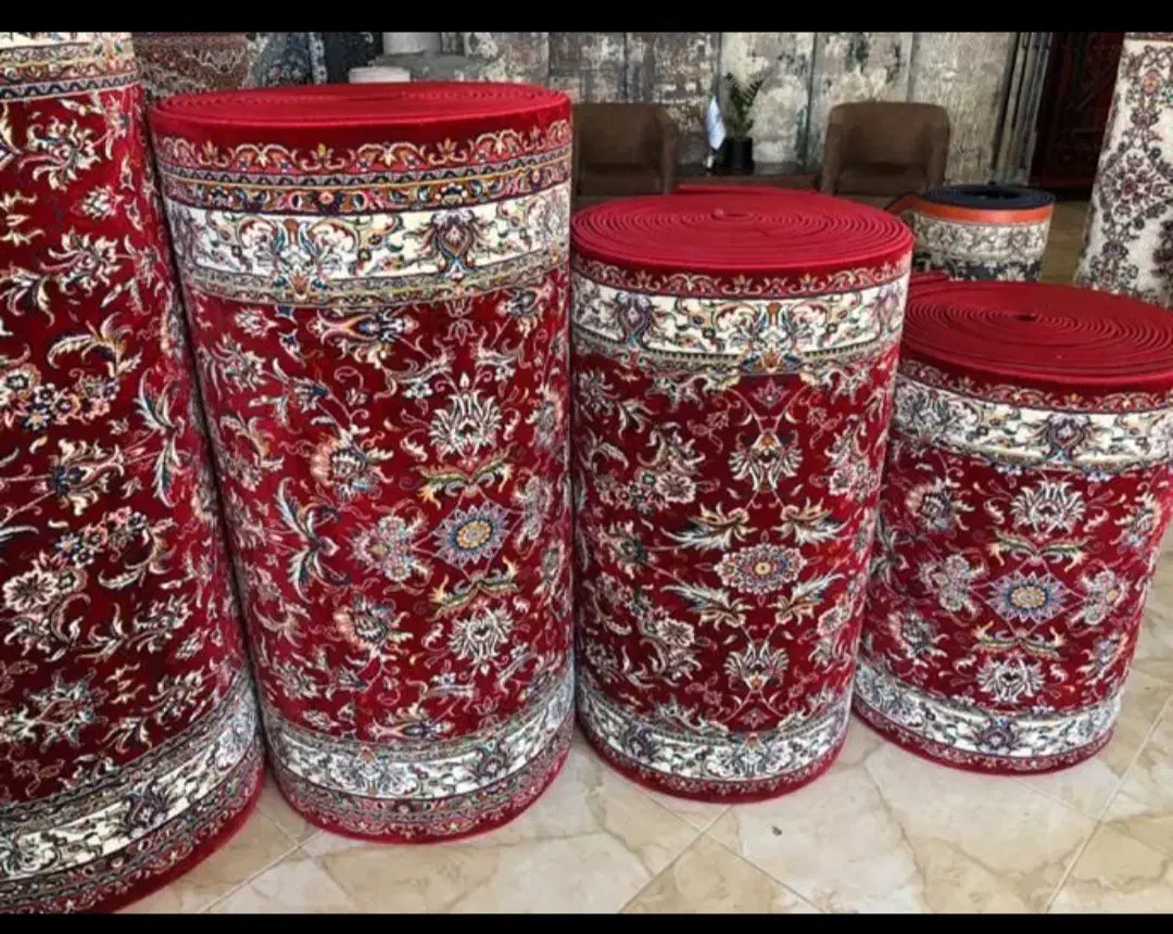 کناره فرش لاکی موکت تندیس ۱۸۶۵|فرش|قم, شاه ابراهیم|دیوار