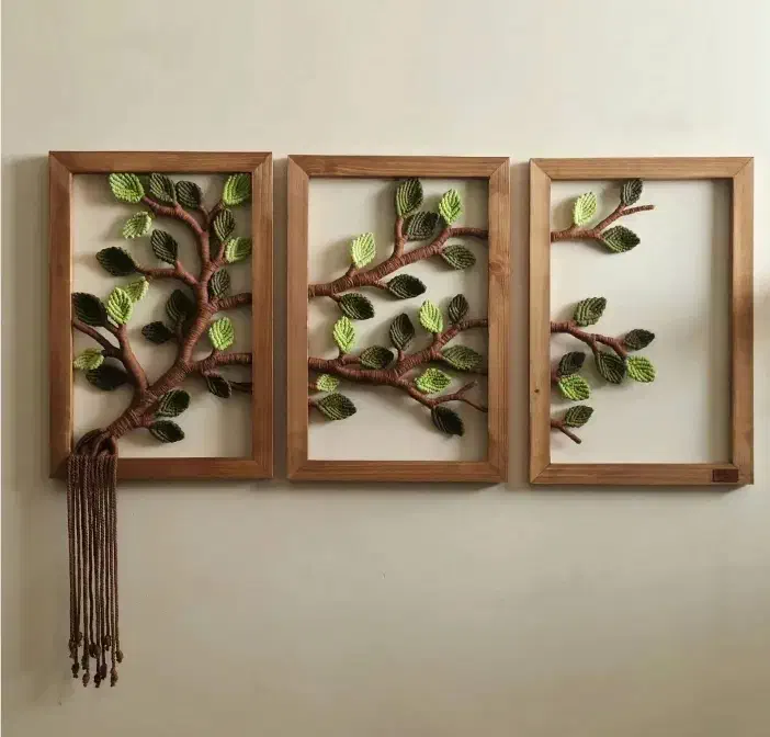 قاب مکرومه|تابلو، نقاشی، عکس|شیراز, باغ تخت|دیوار