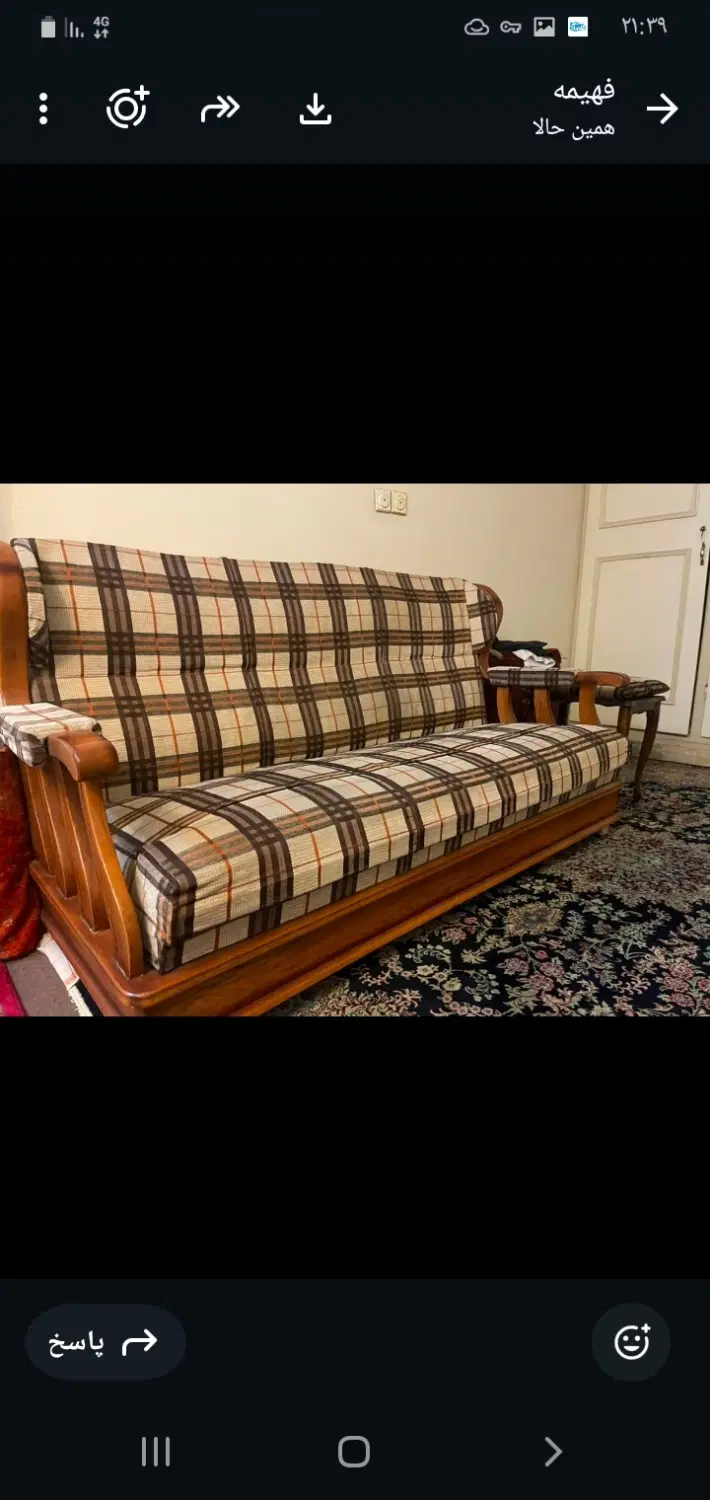 کاناپه ۳ نفره ۶میلیون|مبلمان خانگی و میز عسلی|تهران, شهرک پرواز|دیوار