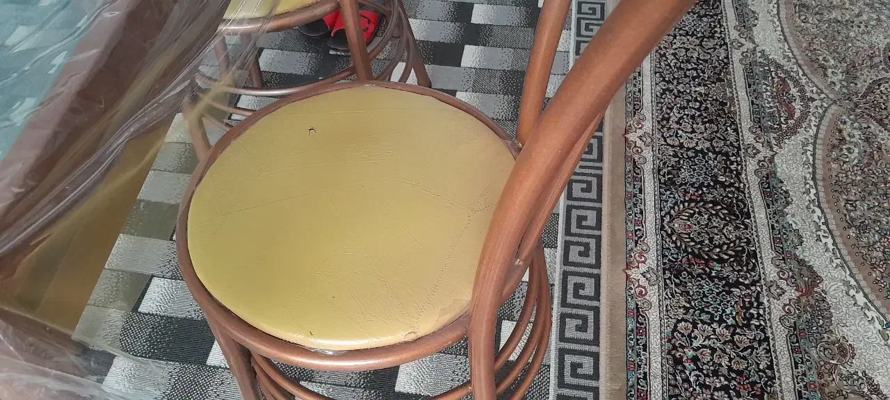 میز نهار خوری چهار نفره|میز و صندلی غذاخوری|گلبهار, شهر جدید گلبهار|دیوار