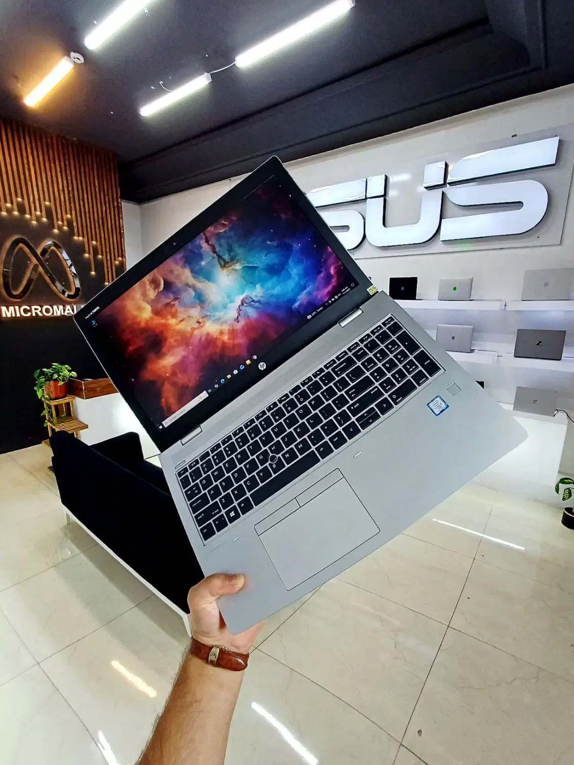 لپتاپ اچ پی گرافیک دار مهندسی|رایانه همراه|نیشابور, دارایی|دیوار