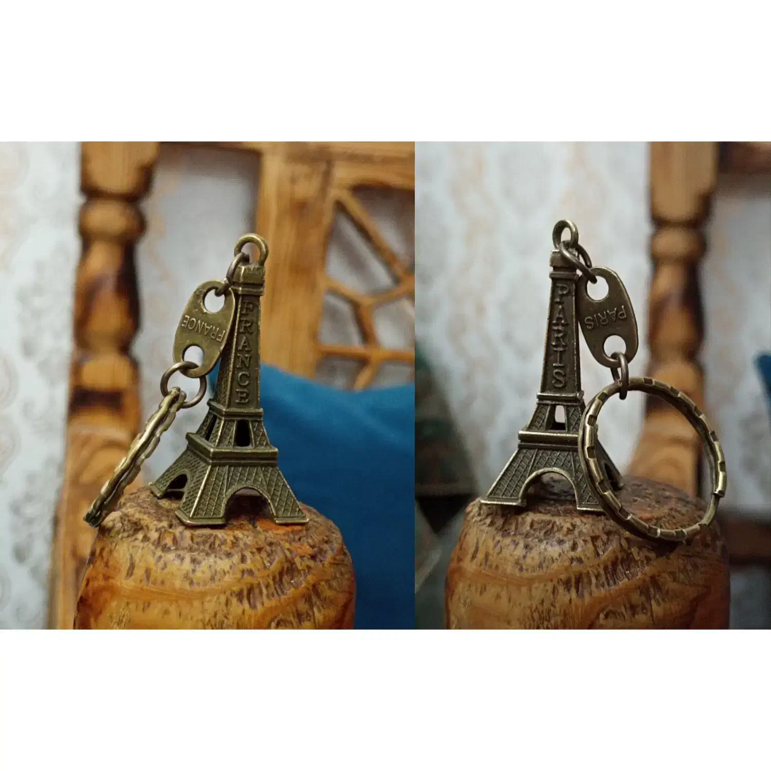 1عدد دسته کلید فلزی قدیمی برج ایفل خارجی مارک|کلکسیون و سرگرمی|کرمانشاه, |دیوار