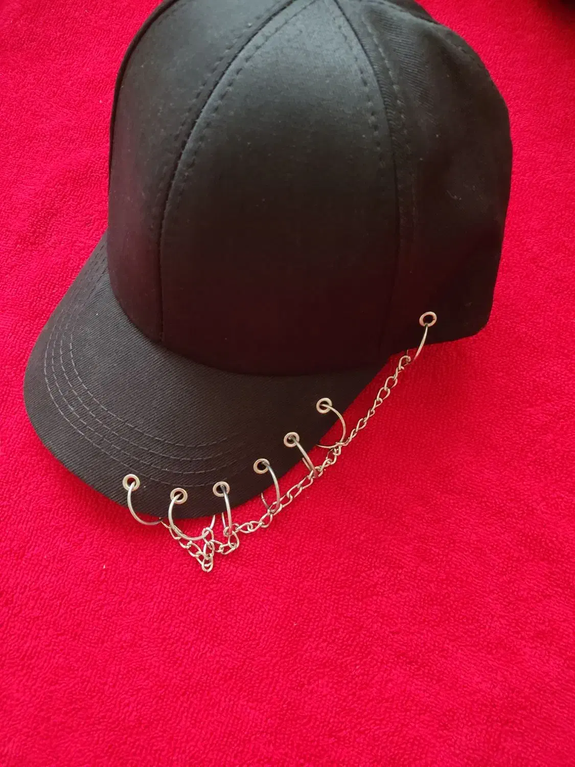 کلاه کپ پیرسینگ دار آفتابی روسی زنانه مردانه|لباس|قم, نیروگاه|دیوار