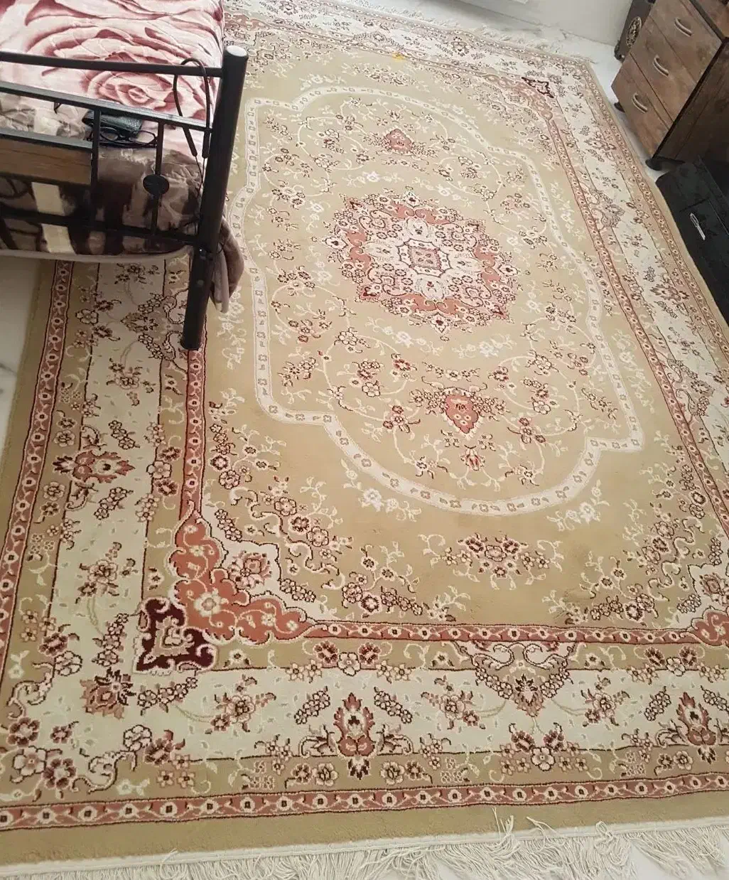 یک تخته فرش9 متری فرش مشهد|فرش|نیشابور, شهرک اندیشه|دیوار