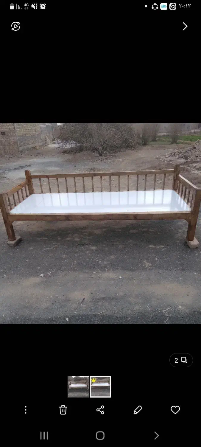 فروش تخت خواب|تخت و سرویس خواب|میبد, |دیوار