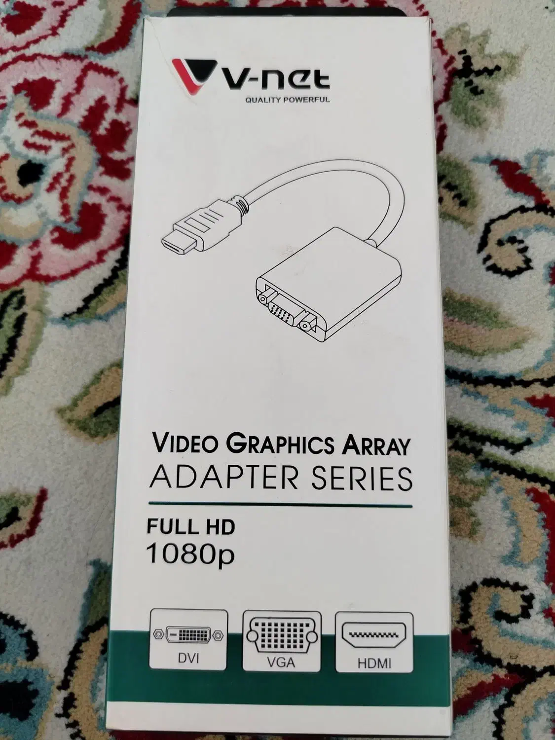 تبدیل وی جی ای به اچ دی ام آی vga to hdmi|قطعات و لوازم جانبی رایانه|قم, نخودی|دیوار