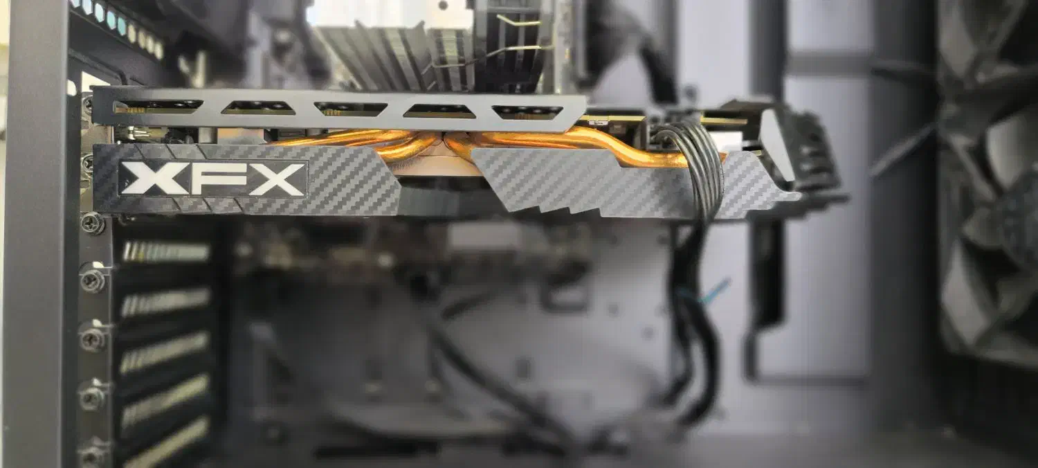 کیس گیمینگ RX 580 8GB|رایانه رومیزی|میاندوآب, |دیوار