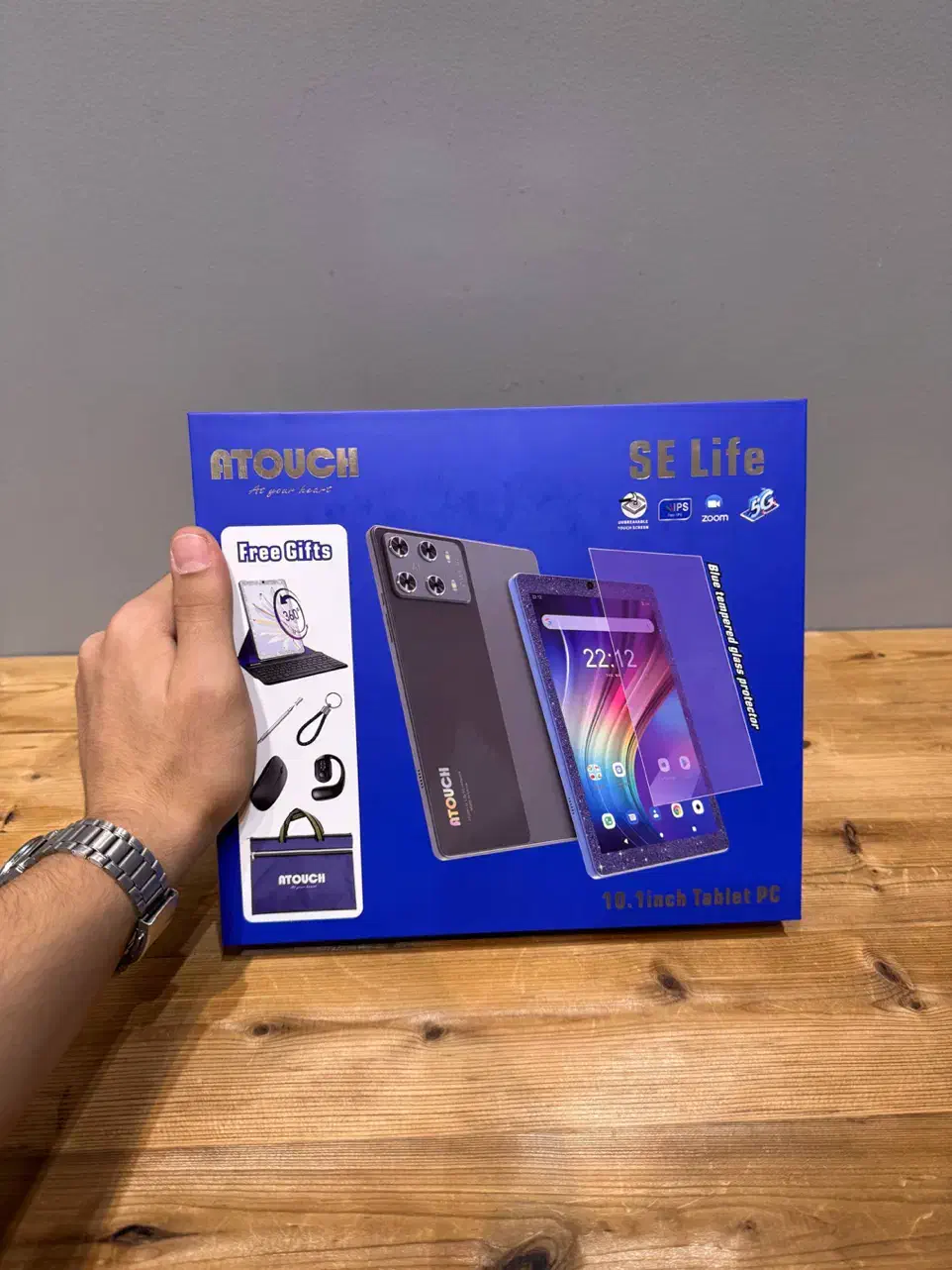 تبلت Atouch SE life آکبند اندروید14فول پک10اینچ|تبلت|تهران, فدک|دیوار