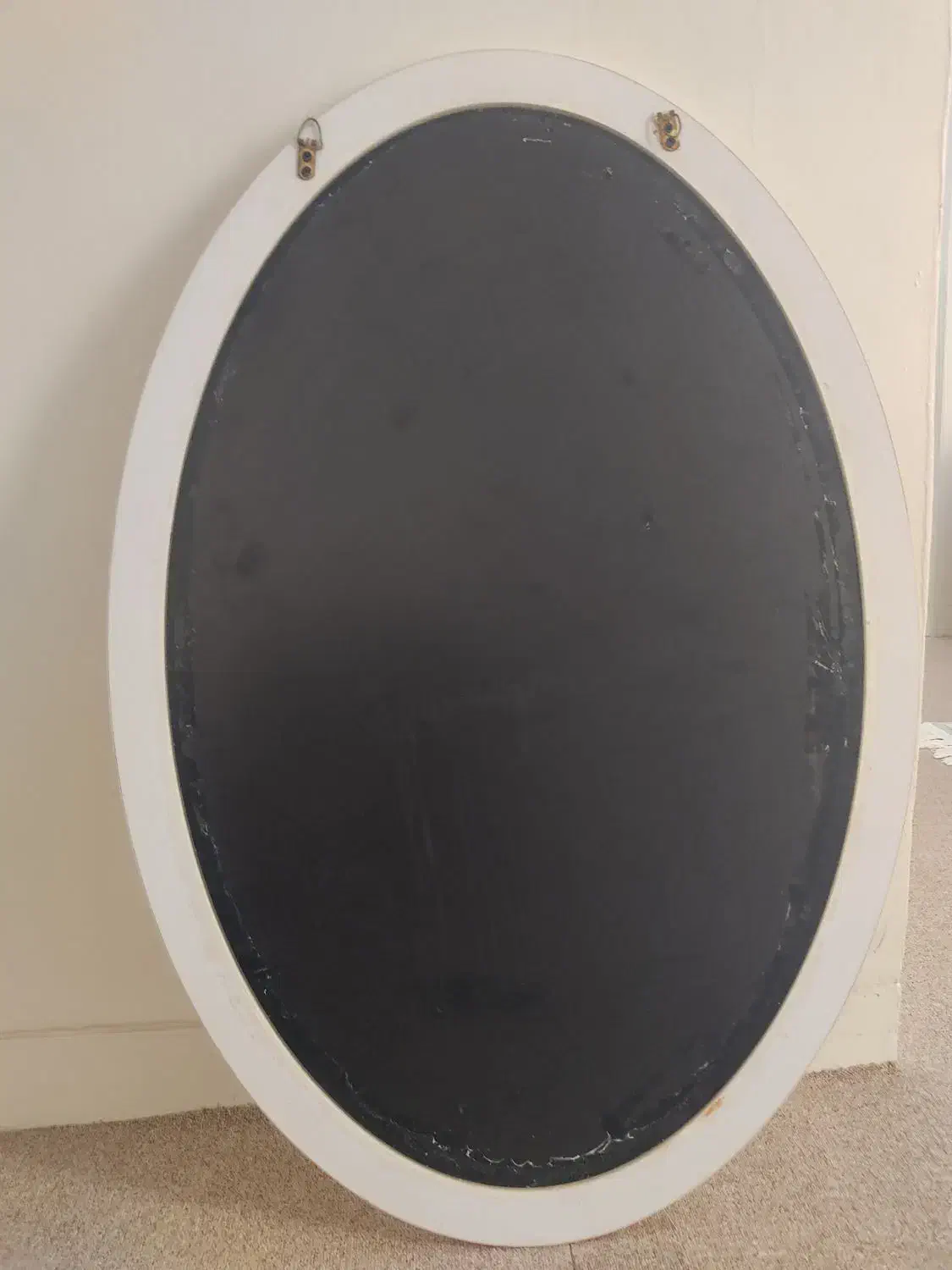 اینه بیضی باجنس اینه ضخیم|آینه|جم, |دیوار