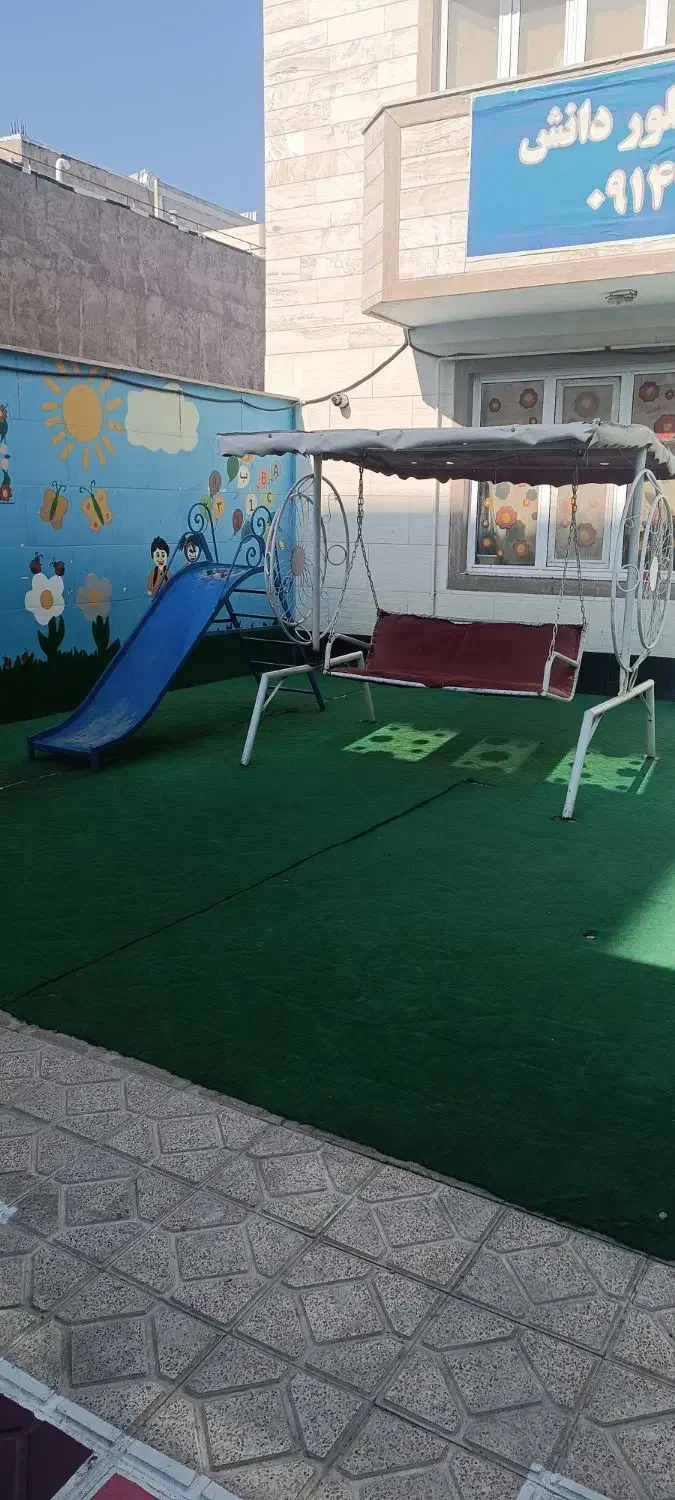 تاب و سرسره فلزی مناسب باغ|اسباب‌‌بازی|سهند, |دیوار