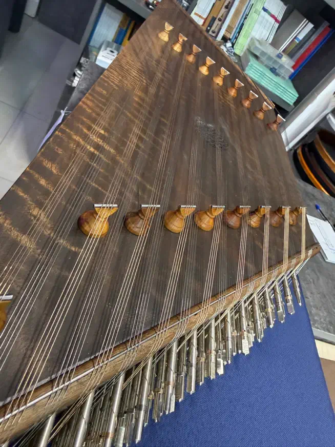 سنتور حمید موسوی|سازهای سنتی|کرمان, |دیوار