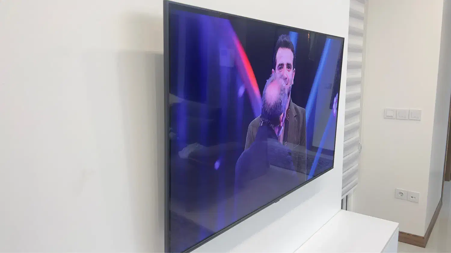 تلویزیون ۵۵ اینچ الی کیوند ۱۲ هرتز LG Qned 120hz|تلویزیون و پروژکتور|تهران, کاشانک|دیوار