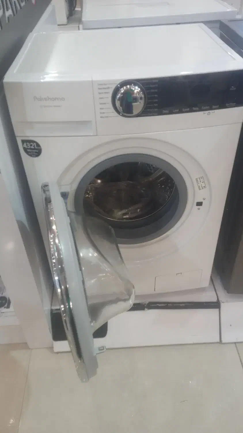 ماشین لباسشویی تمام اتوماتیک پاکشوما ۹کیلویی|ماشین لباسشویی و خشککن لباس|گلبهار, شهر جدید گلبهار|دیوار