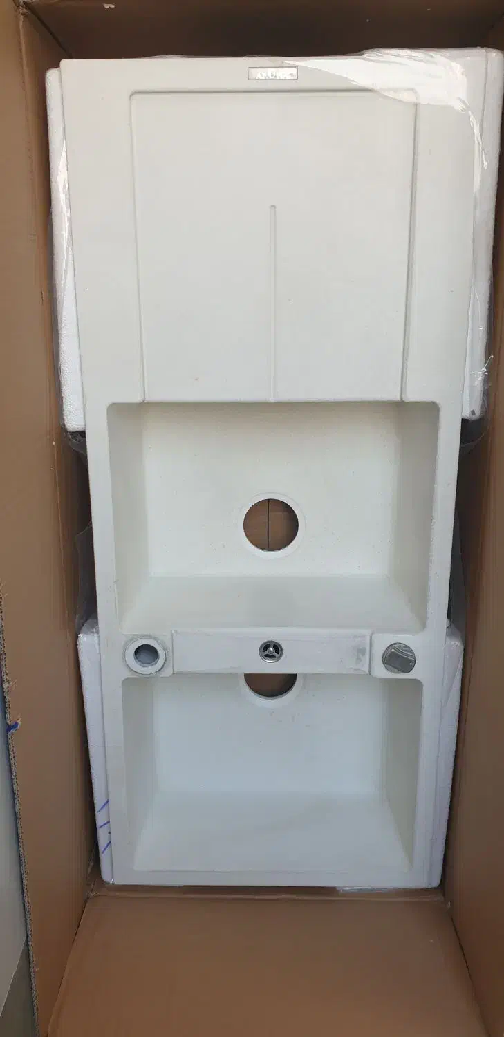 سینک ظرفشویی گرانیتی با شیر کروم مات|مصالح و تجهیزات ساختمان|تهران, فاطمی|دیوار