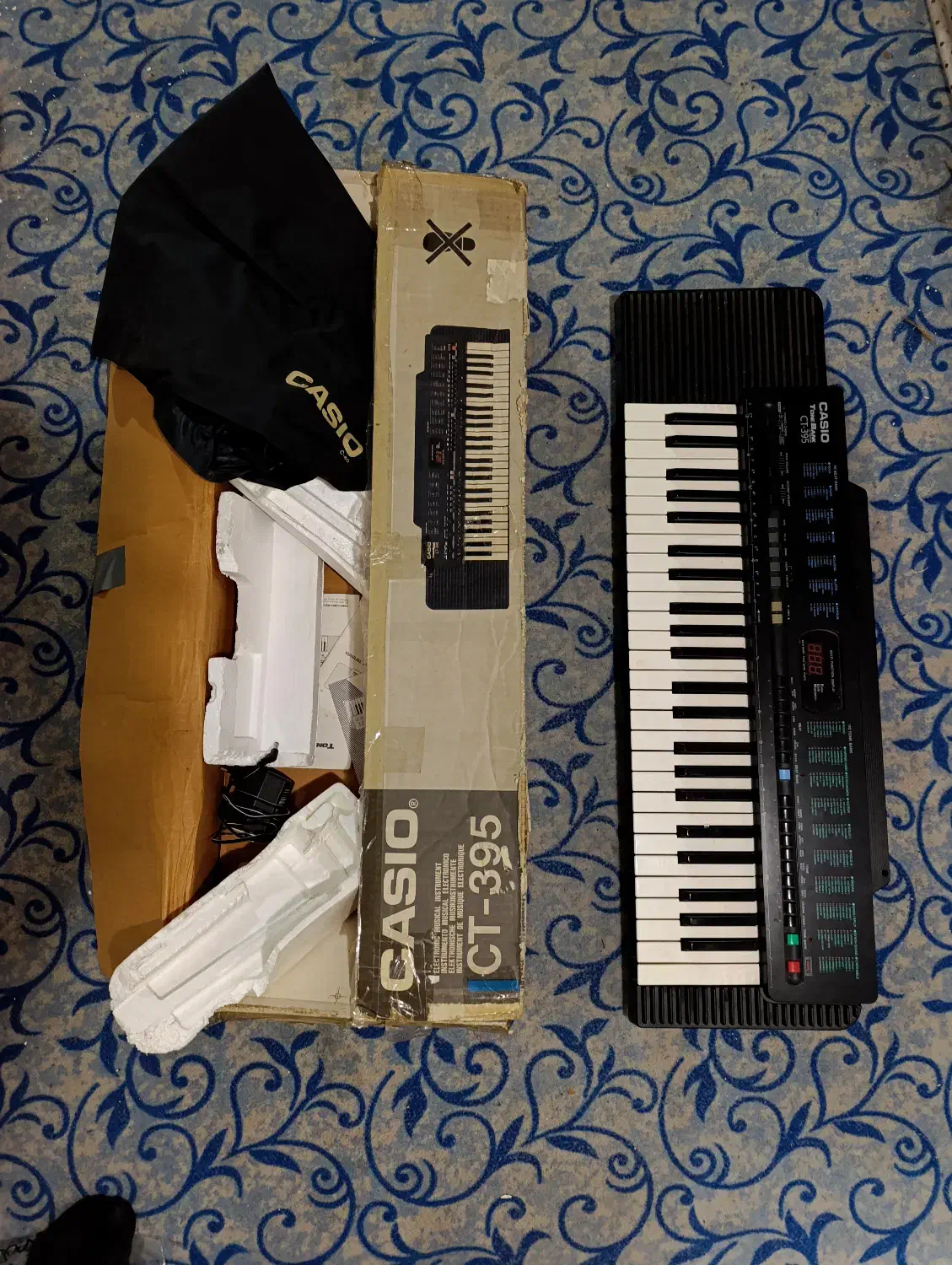 ارگ کاسیو CT395|پیانو، کیبورد، آکاردئون|لنگرود, |دیوار