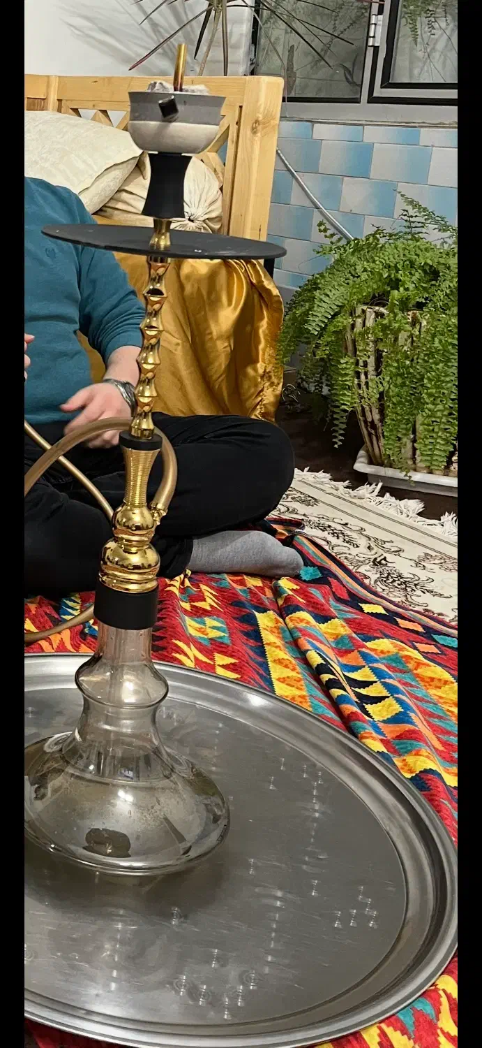 قلیان سیلیکونی تنه برنج همراه با کیف|کلکسیون و سرگرمی|ابهر, |دیوار