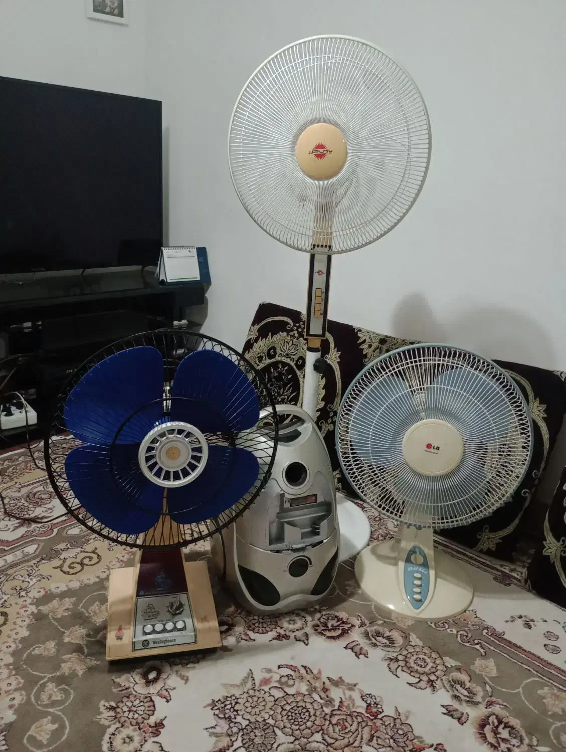 پنکه وستینگ هاوس امریکا|پنکه و تصفیه‌کنندهٔ هوا|رشت, سلیمانداراب|دیوار