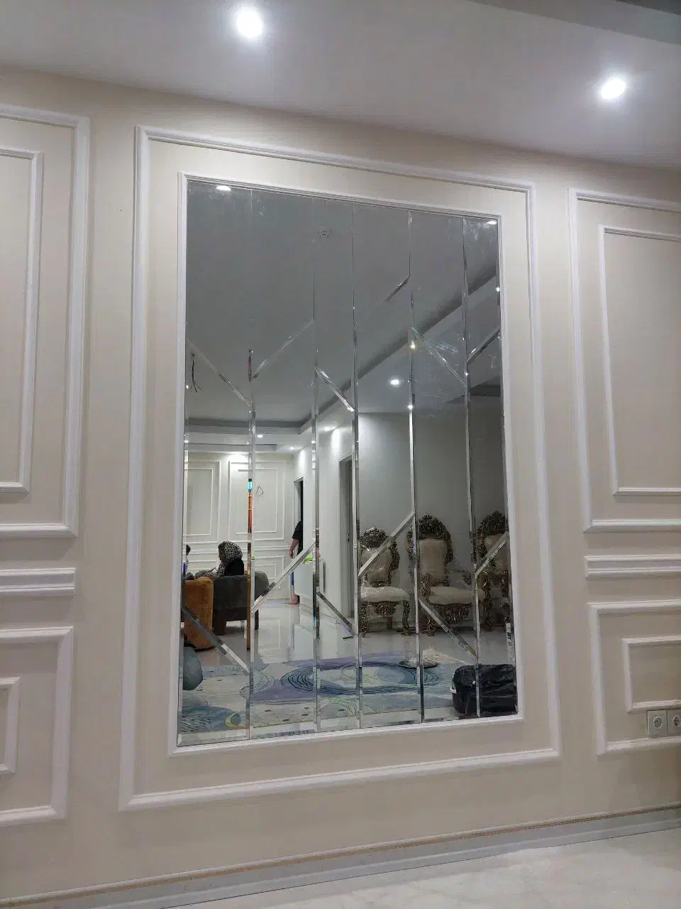 آینه دکوراتیو سوپر لوکس|آینه|چهاردانگه (تهران), |دیوار