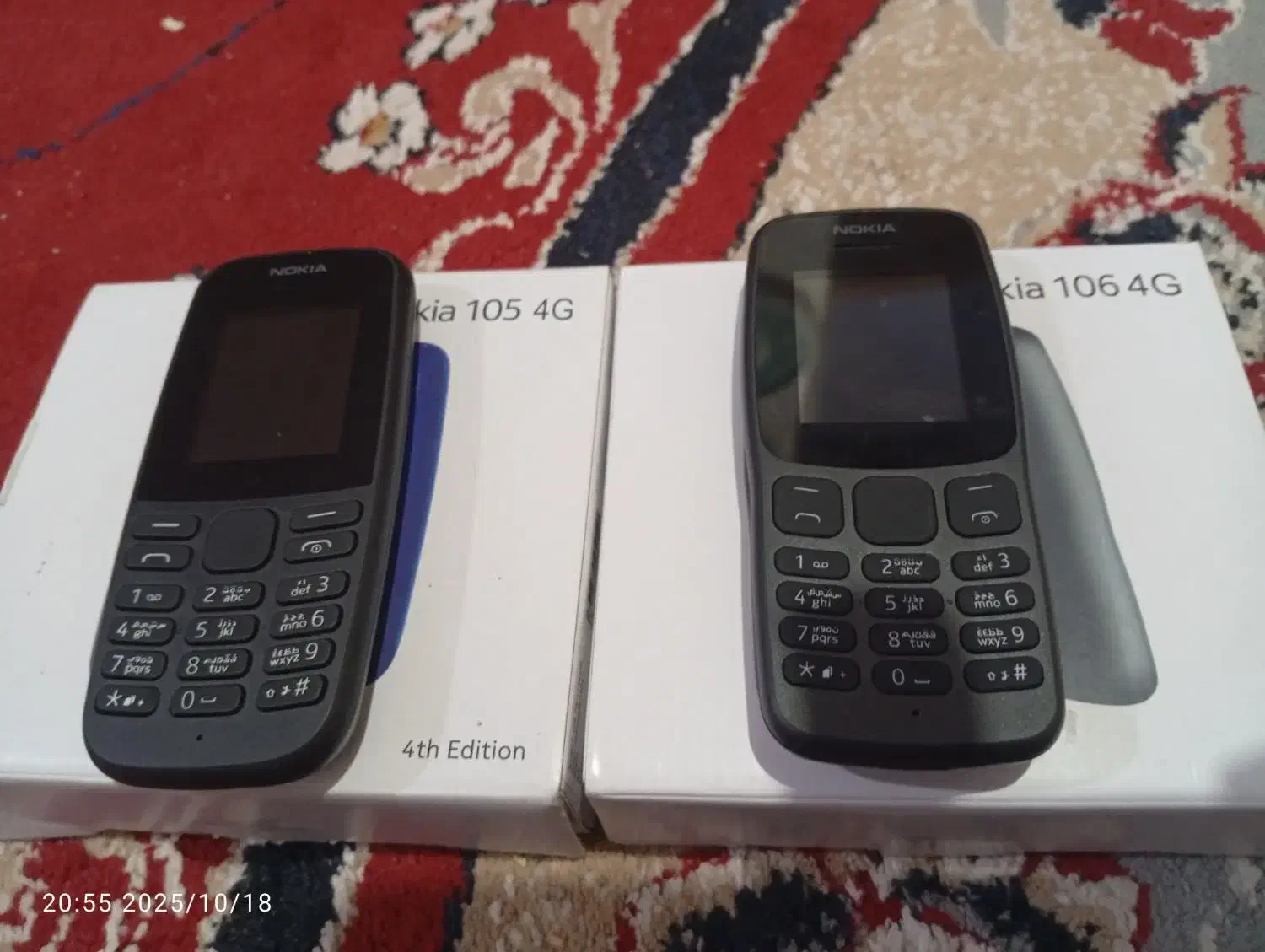 گوشی نوکیاساده دوسیم کارته|موبایل|اهواز, عین ۲|دیوار