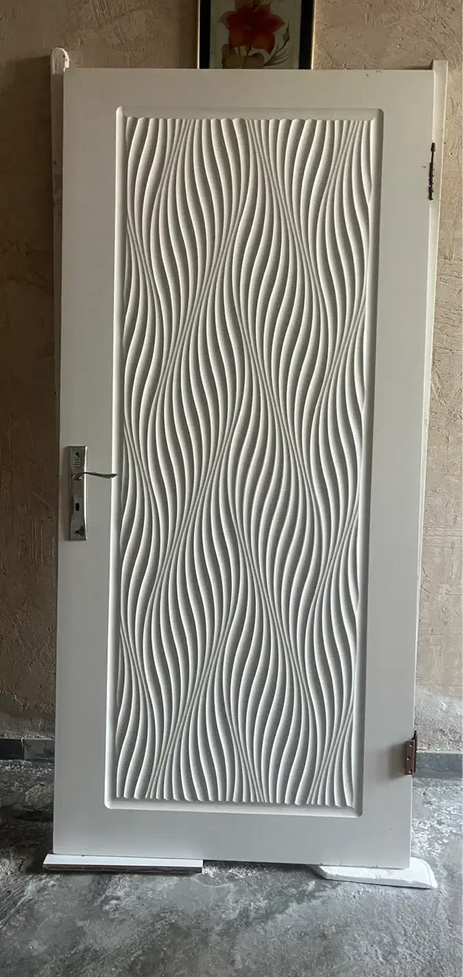 درب اتاق چارچوب دار دستگیره و کلید کامل درحد نو|مصالح و تجهیزات ساختمان|پارس‌آباد, |دیوار