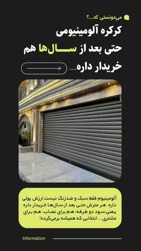 درب کرکره برقی|خدمات پیشه و مهارت|رفسنجان, |دیوار