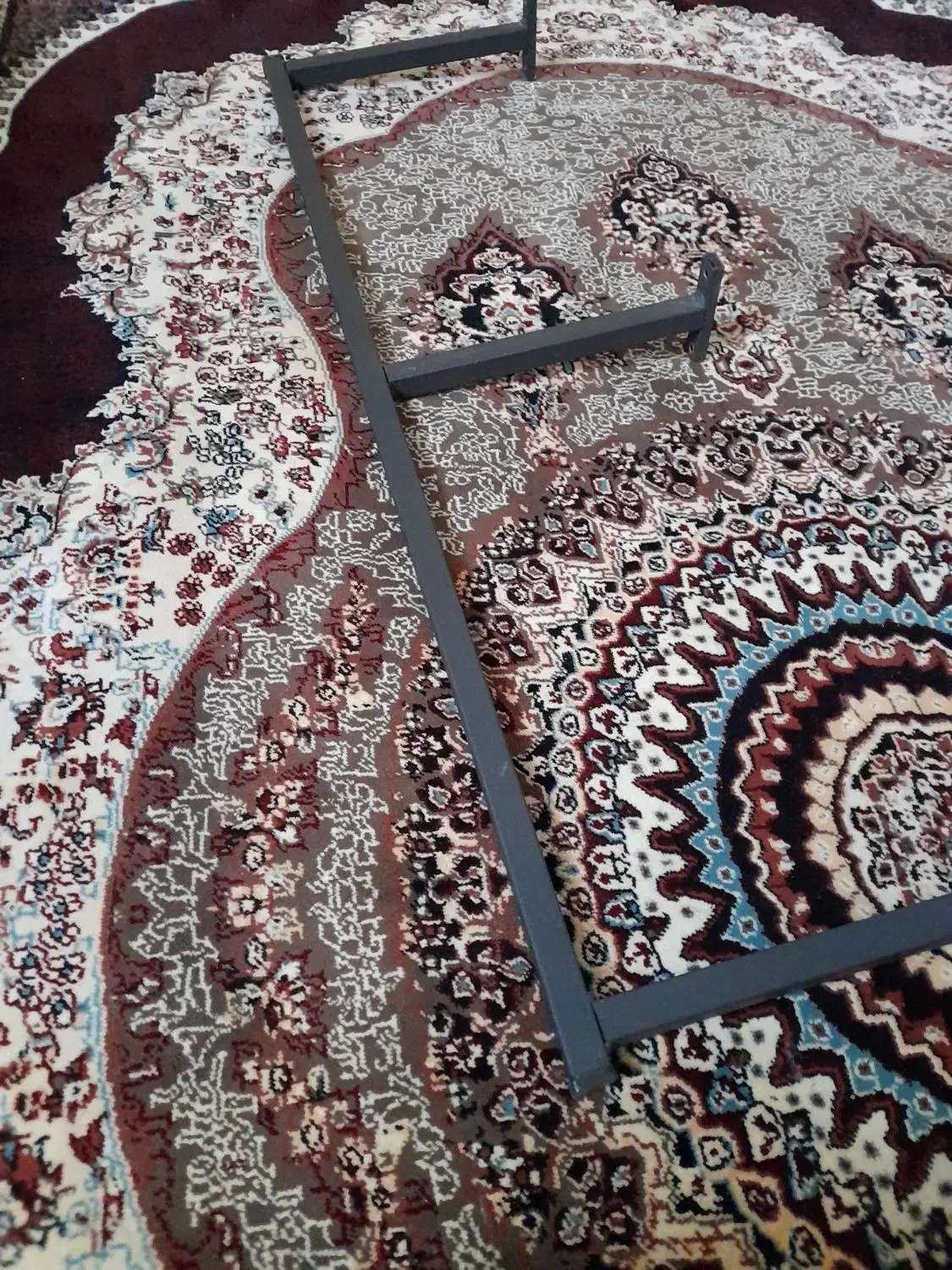 رگال دیواری،آهن|کتابخانه، شلف، قفسه‌های دیواری|آبادان, |دیوار