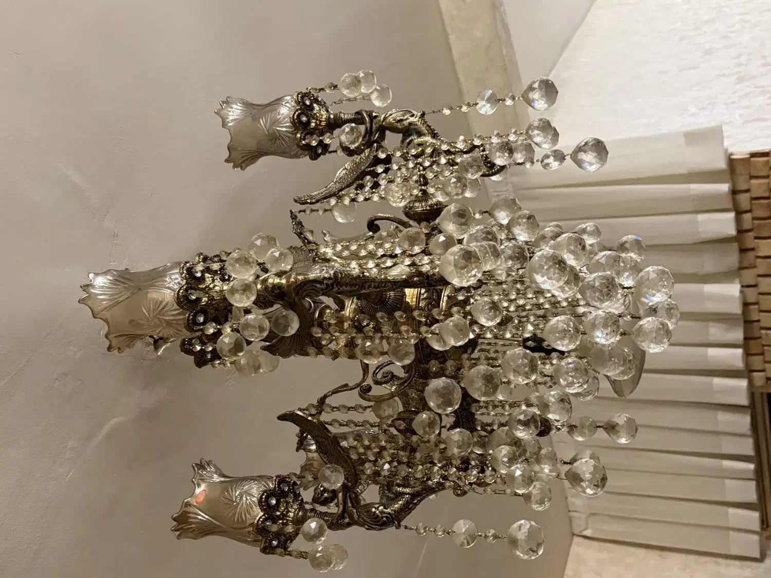 لوستر ۵شاخه فرشته|لوستر و چراغ آویز|ری, شهادت|دیوار