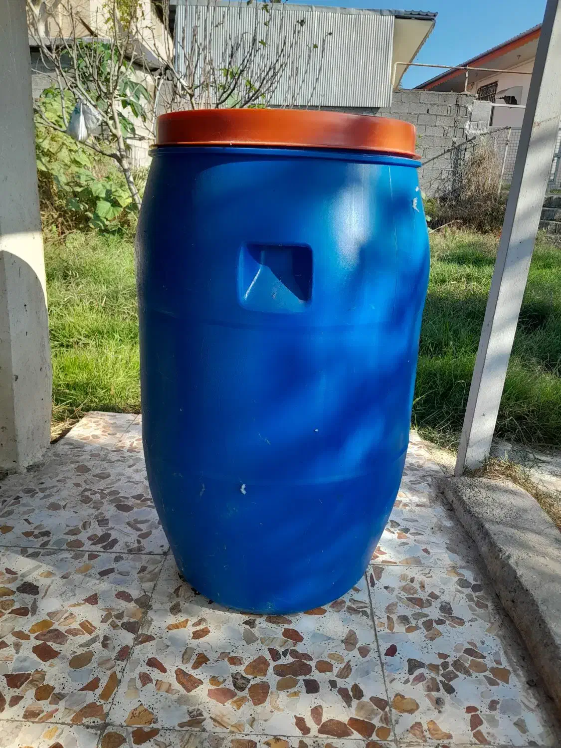 دبه پلاستیکی ۱۶۰ لیتری|ظروف نگهدارنده، پلاستیکی، یک‌بارمصرف|کیاشهر, |دیوار