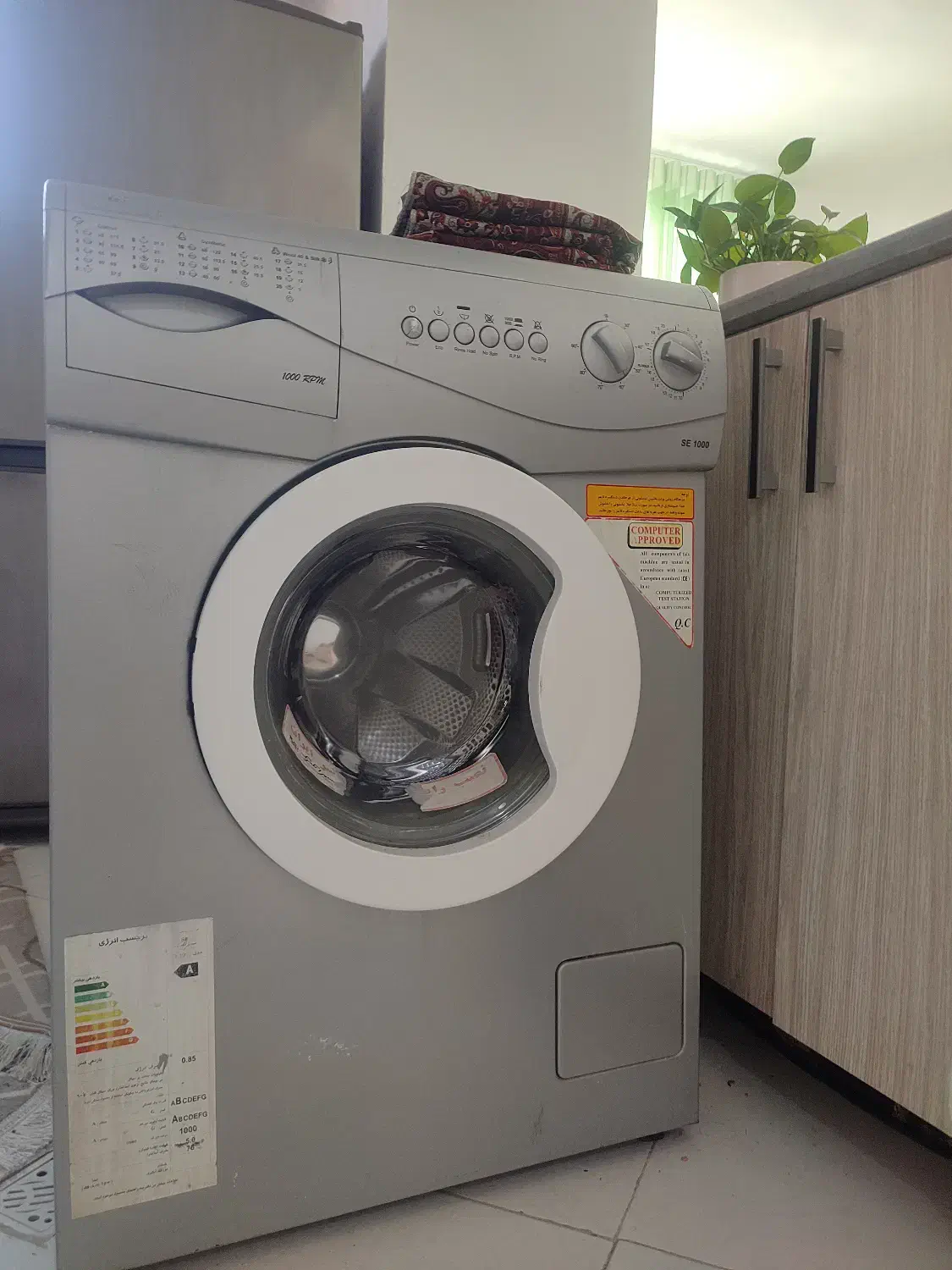 ماشین لباسشویی کارکرده|ماشین لباسشویی و خشککن لباس|کاشمر, |دیوار