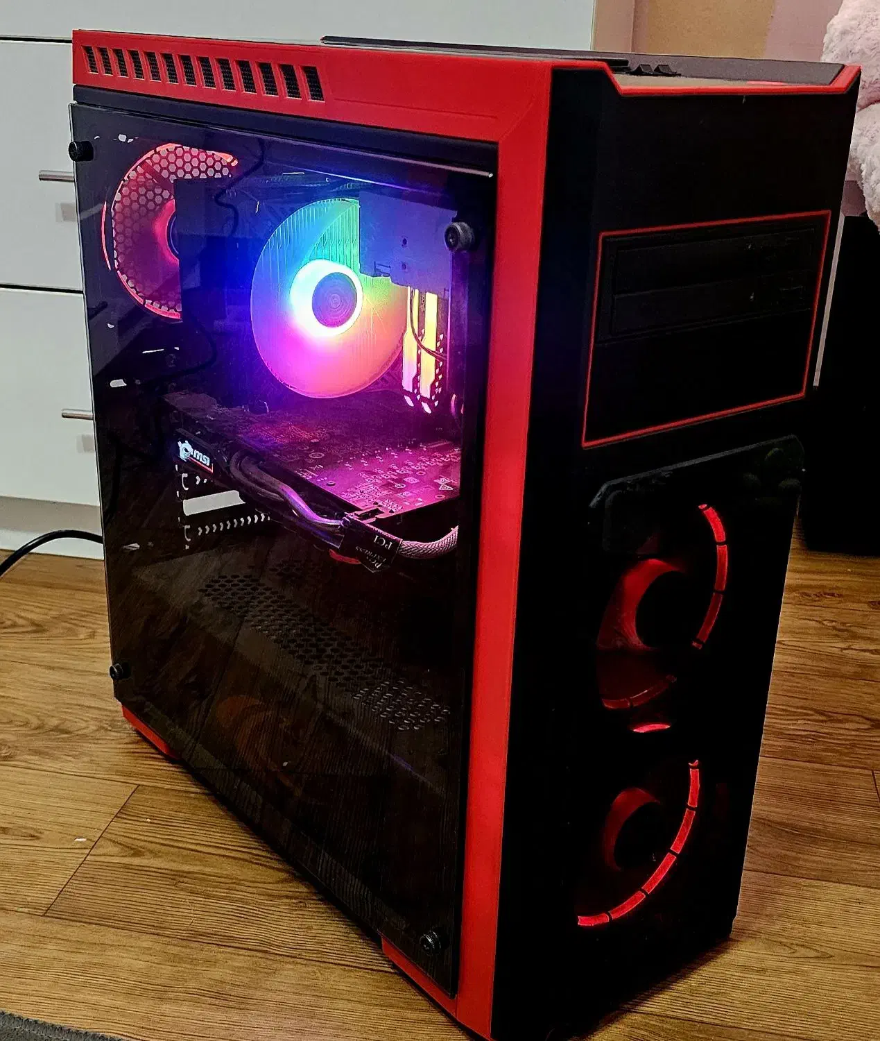 کیس گیمینگ i9 9900k و گرافیک ۶گیگ msi|رایانه رومیزی|تهران, آذربایجان|دیوار