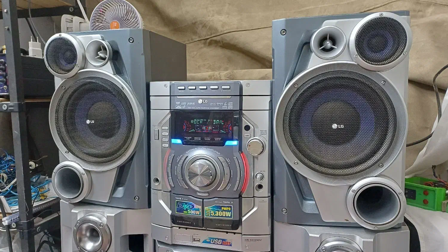 دو عدد سیستم صوتی خانگی قدرتمند سونی الجی|سیستم صوتی خانگی|قم, عمار یاسر|دیوار