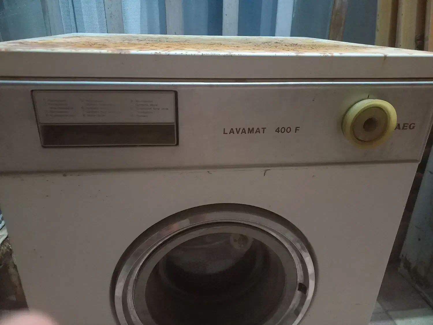 لباسشویی AEG LAVAMENT400|ماشین لباسشویی و خشک‌کن لباس|شیراز, شهرک پرواز|دیوار
