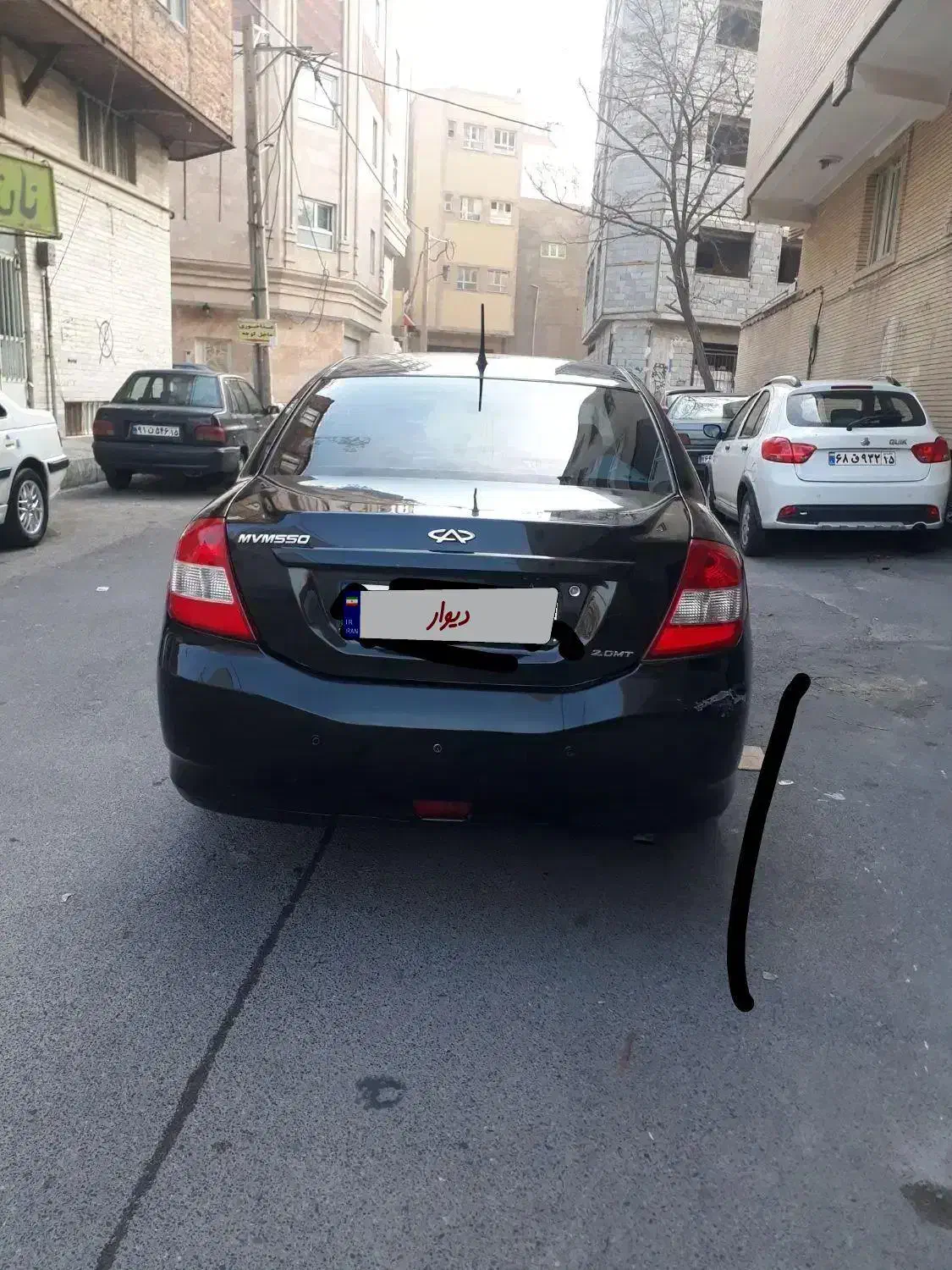 ام وی ام دنده ای ۵۵۰ مدل ۹۵|خودرو سواری و وانت|تبریز, |دیوار