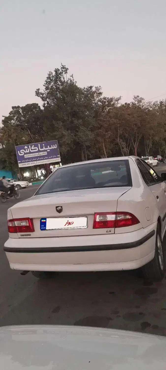 سمند LXمدل85سفید|خودرو سواری و وانت|بوکان, |دیوار